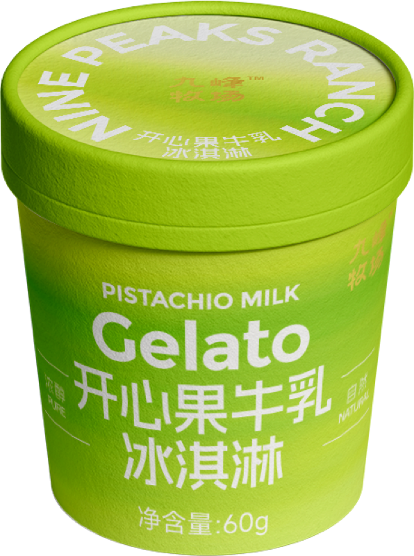 开心果牛乳冰淇淋