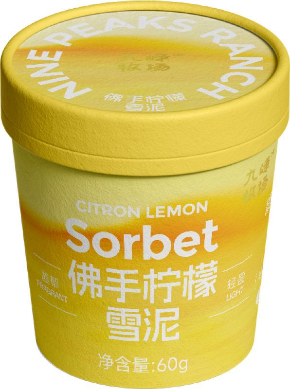 佛手柠檬雪泥